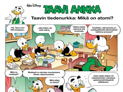 Taavin tiedenurkka: Mikä on atomi?