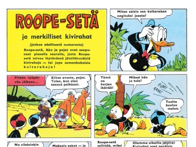 Roope-setä ja merkilliset kivirahat