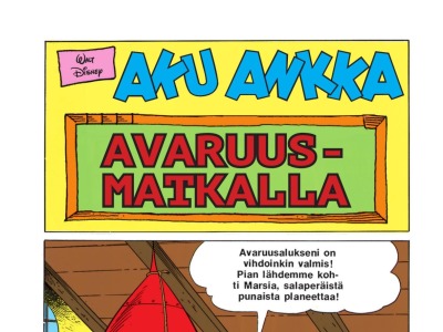 Aku Ankka avaruusmatkalla
