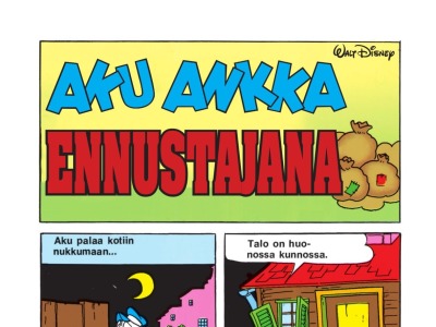 Aku Ankka ennustajana