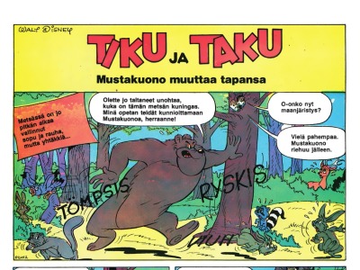 Mustakuono muuttaa tapansa