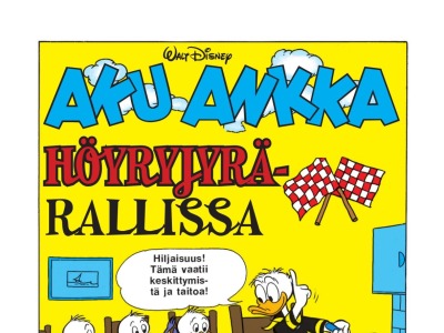 Aku Ankka höyryjyrärallissa