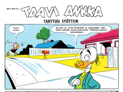 4409 Taavi Ankka tarttuu syöttiin