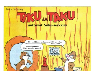 Tiku ja Taku auttavat Saku -serkkua