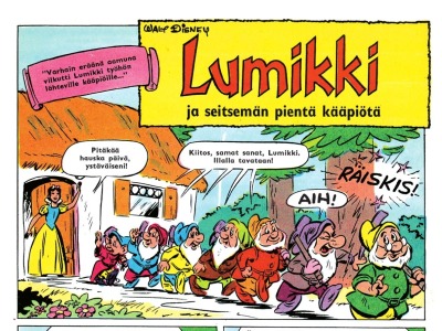 Lumikki ja seitsemän pientä kääpiötä