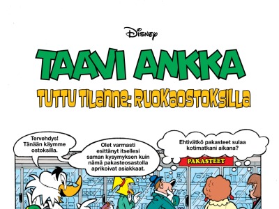 Tuttu tilanne: Ruokaostoksilla