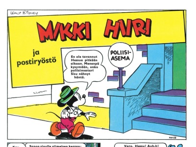 Mikki Hiiri ja postiryöstö