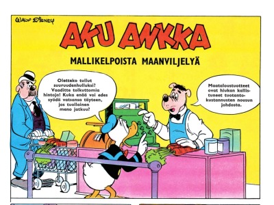 Mallikelpoista maanviljelyä