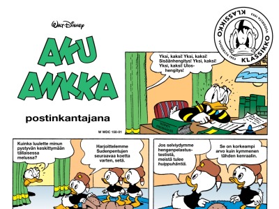 Aku Ankka postinkantajana