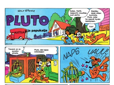 Pluto ja papukaija