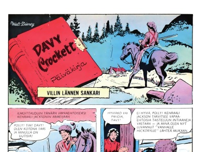 Davy Crockett - päiväkirja - villin lännen sankari