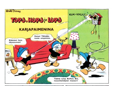 Tupu, Hupu ja Lupu karjapaimenina