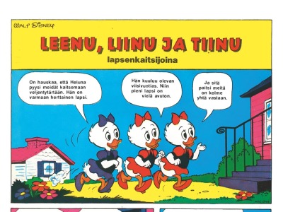 24748 Leenu, Liinu ja Tiinu lapsenkaitsijoina