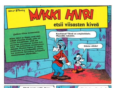 Mikki Hiiri etsii viisasten kiveä