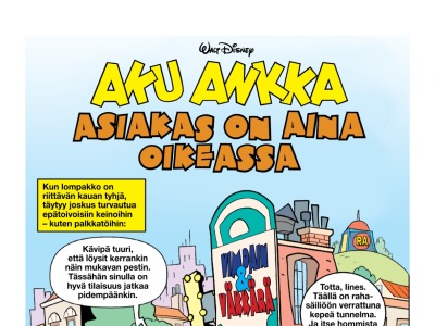 Asiakas on aina oikeassa