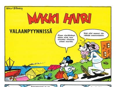 Mikki Hiiri valaanpyynnissä