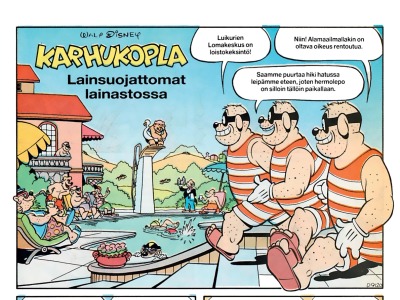 34843 Lainsuojattomat lainastossa