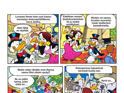 Kolme ankkaa elokuvissa