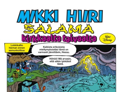 Salama kirkkaalta taivaalta