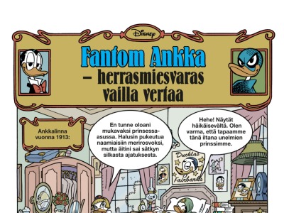 Fantom Ankka – herrasmiesvaras vailla vertaa – Roosa Pippuri