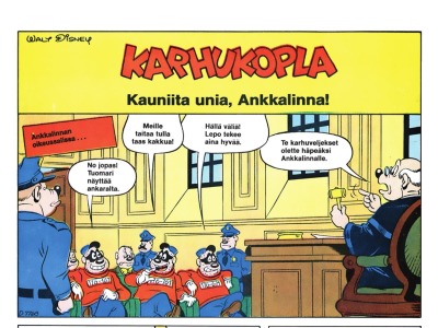 Kauniita unia, Ankkalinna