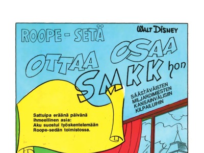 Roope-setä ja Säästäväisten miljardimiesten kansainvälinen kilpailu