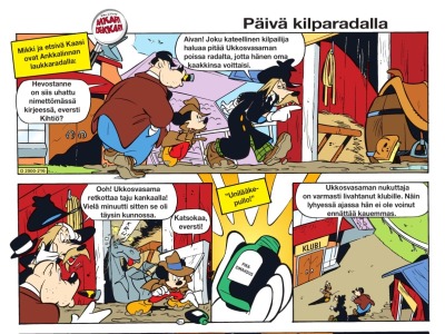 Päivä kilparadalla