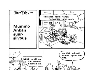 Mummo Ankan suursiivous