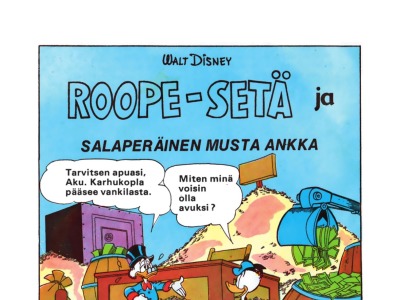 Roope-setä ja salaperäinen Musta Ankka