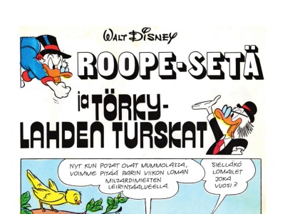 Roope-setä ja Törkylahden turskat