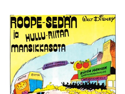 Roope-setä ja Hullu-Riitan mansikkasota