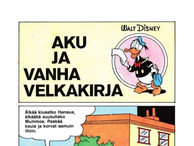 Aku ja vanha velkakirja