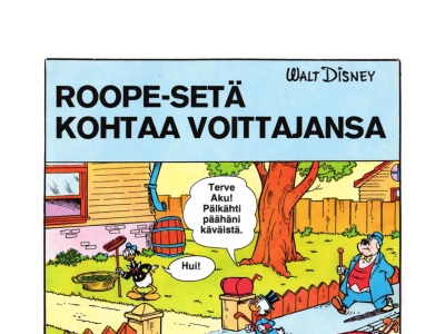 Roope-setä kohtaa voittajansa