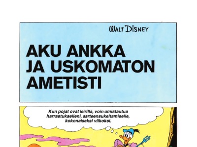 Aku Ankka ja uskomaton ametisti
