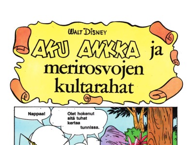 Aku Ankka ja merirosvojen kultarahat