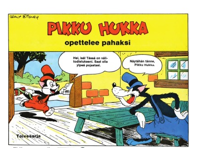 Pikku Hukka opettelee pahaksi