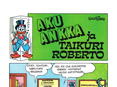 25099 Aku Ankka ja taikuri Roberto