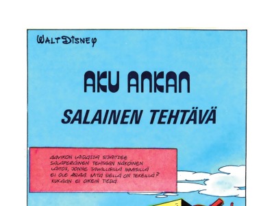 Aku Ankan salainen tehtävä