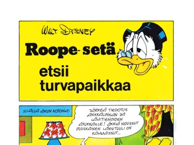 25153 Roope-setä etsii turvapaikkaa