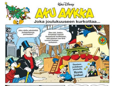 Joka joulukuuseen kurkottaa...