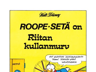 Roope-setä on Riitan kullanmuru