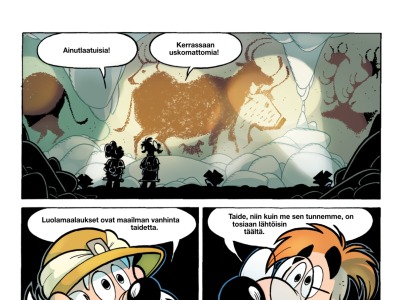 Esihistorian ensimmäinen sarjakuva