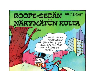 Roope-setä ja näkymätön kulta