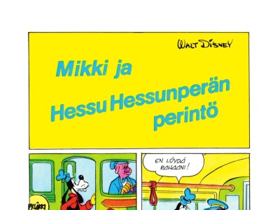 25199 Mikki ja Hessu Hessunperän perintö