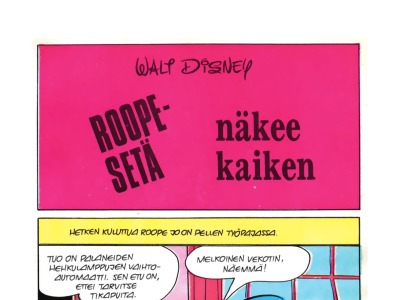 Roope-setä näkee kaiken
