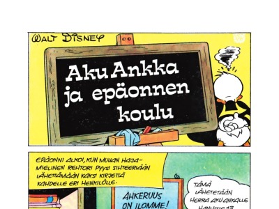 Aku Ankka ja epäonnen koulu