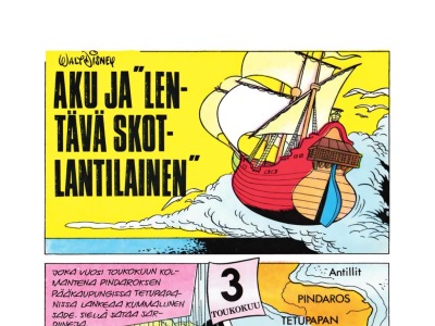 Aku ja "Lentävä skotlantilainen"