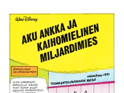 25248 Aku Ankka ja kaihomielinen miljardimies