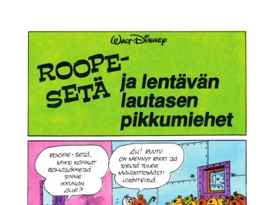 Roope-setä ja lentävän lautasen pikkumiehet