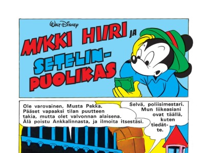 Mikki ja setelinpuolikas